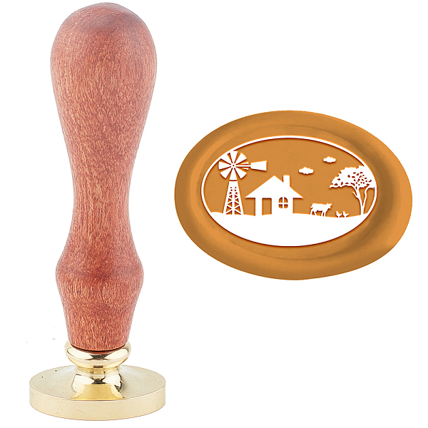 PandaHall CRASPIRE Farm Wax Seal Stamp Windmill Sealing Wax Stamps 30mm Retro Vintage Removable Brass Stamp Head with Wood Handle for...
PandaHall CRASPIRE Farm Wax Seal Stamp Windmill Sealing Wax Stamps 30mm Retro Vintage Removable Brass Stamp Head with Wood Handle for...