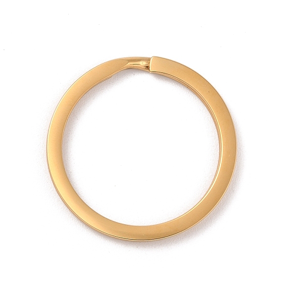 PandaHall Ion Plating(IP) 304 Stainless Steel Keychain Clasps, Flat Round, Golden, 30.5x2mm, Inner Diameter: 25mm 304 Stainless Steel Ring
PandaHall Ion Plating(IP) 304 Stainless Steel Keychain Clasps, Flat Round, Golden, 30.5x2mm, Inner Diameter: 25mm 304 Stainless Steel Ring