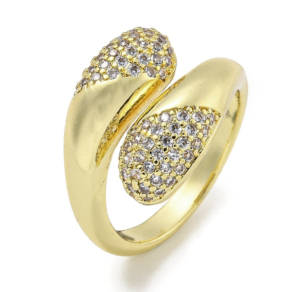 PandaHall Brass Micro Pave Cubic Zirconia Cuff Ring, Teardrop Open Ring for Women, Cadmium Free & Lead Free, Long-Lasting Plated, Real 18K..., Clear
PandaHall Brass Micro Pave Cubic Zirconia Cuff Ring, Teardrop Open Ring for Women, Cadmium Free & Lead Free, Long-Lasting Plated, Real 18K..., Clear