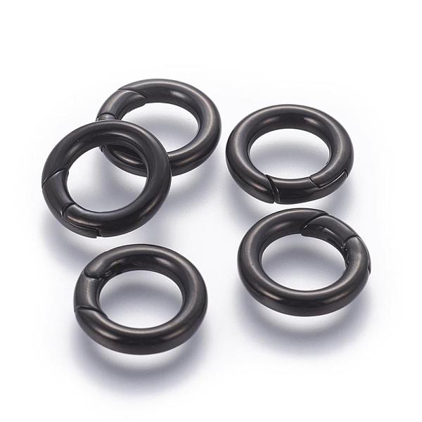 PandaHall 304 Stainless Steel Spring Gate Rings, O Rings, Ring, Gunmetal, 18x3.3mm, Inner Diameter: 11mm 304 Stainless Steel
PandaHall 304 Stainless Steel Spring Gate Rings, O Rings, Ring, Gunmetal, 18x3.3mm, Inner Diameter: 11mm 304 Stainless Steel