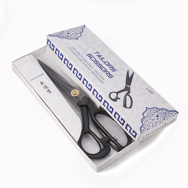 PandaHall German Steel Tailor Scissors, Sewing scissors, Black, Gunmetal, 235x80x10mm Steel Black
PandaHall German Steel Tailor Scissors, Sewing scissors, Black, Gunmetal, 235x80x10mm Steel Black