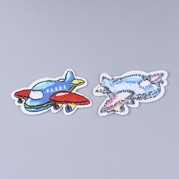 PandaHall Computerized Embroidery Cloth Iron on/Sew on Patches, Appliques, Costume Accessories, Aircraft, Colorful, 42x69x1.5mm Cloth...
PandaHall Computerized Embroidery Cloth Iron on/Sew on Patches, Appliques, Costume Accessories, Aircraft, Colorful, 42x69x1.5mm Cloth...