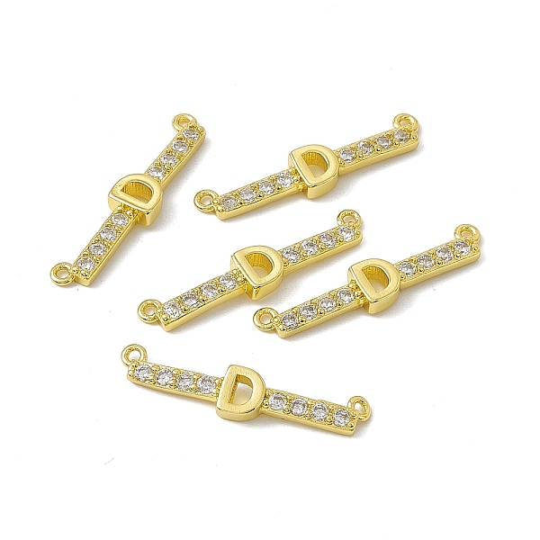 PandaHall Rack Plating Brass Micro Pave Clear Cubic Zirconia Connector Charms, Real 18K Gold Plated, Long-Lasting Plated, Cadmium Free &...
PandaHall Rack Plating Brass Micro Pave Clear Cubic Zirconia Connector Charms, Real 18K Gold Plated, Long-Lasting Plated, Cadmium Free &...