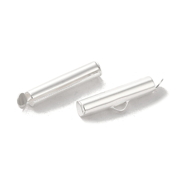 PandaHall Brass Cord Ends, Column, 925 Sterling Silver Plated, 23x4mm, Hole: 1.5mm, Inner Diameter: 3mm Brass Column
PandaHall Brass Cord Ends, Column, 925 Sterling Silver Plated, 23x4mm, Hole: 1.5mm, Inner Diameter: 3mm Brass Column