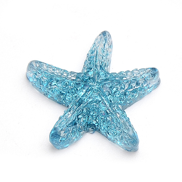 PandaHall Resin Cabochons, with Glitter Powder, Starfish/Sea Stars, Mixed Color, 17x17x5mm Resin Starfish Multicolor
PandaHall Resin Cabochons, with Glitter Powder, Starfish/Sea Stars, Mixed Color, 17x17x5mm Resin Starfish Multicolor