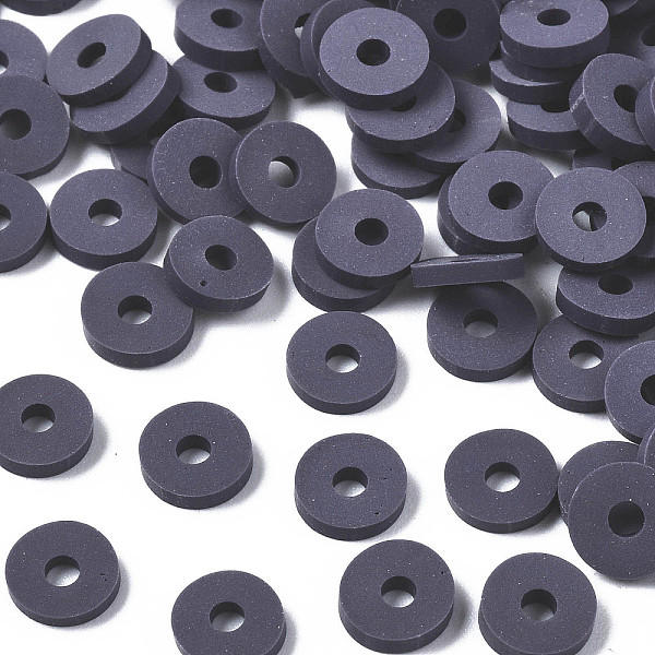 PandaHall Handmade Polymer Clay Beads, Disc/Flat Round, Heishi Beads, Dark Slate Blue, 6x1mm, Hole: 2mm, about 23500pcs/1000g Polymer Clay...
PandaHall Handmade Polymer Clay Beads, Disc/Flat Round, Heishi Beads, Dark Slate Blue, 6x1mm, Hole: 2mm, about 23500pcs/1000g Polymer Clay...