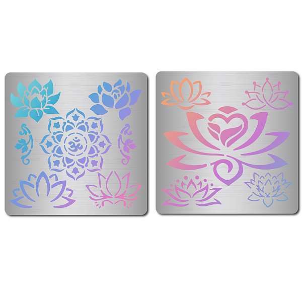 PandaHall 2Pcs 2 Styles Stainless Steel Cutting Dies Stencils, for DIY Scrapbooking/Photo Album, Decorative Embossing DIY Paper Card, Matte...
PandaHall 2Pcs 2 Styles Stainless Steel Cutting Dies Stencils, for DIY Scrapbooking/Photo Album, Decorative Embossing DIY Paper Card, Matte...