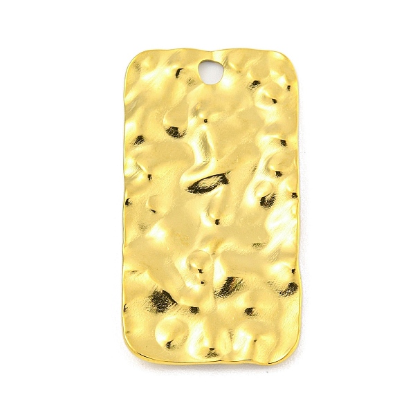 PandaHall Ion Plating(IP) 304 Stainless Steel Pendants, Textured, Rectangle Charm, Real 18K Gold Plated, 31x16x2mm, Hole: 2mm 304 Stainless...
PandaHall Ion Plating(IP) 304 Stainless Steel Pendants, Textured, Rectangle Charm, Real 18K Gold Plated, 31x16x2mm, Hole: 2mm 304 Stainless...