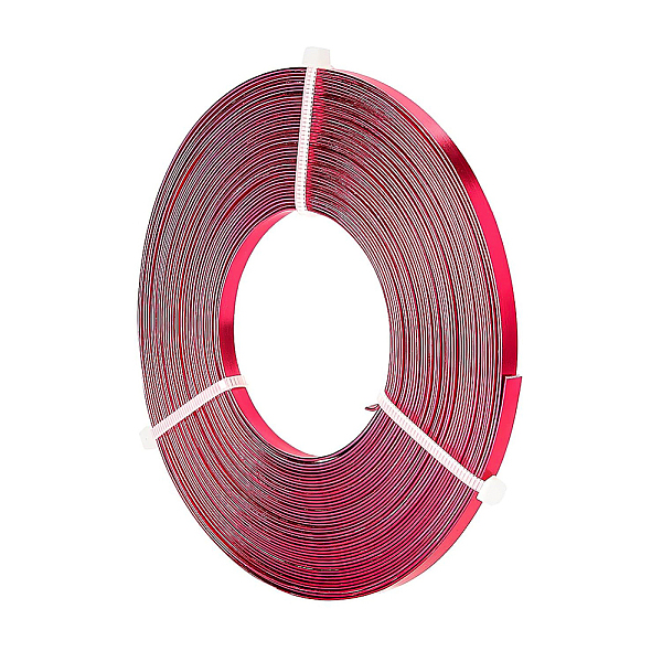 PandaHall BENECREAT Aluminum Wire, Flat Craft Wire, Bezel Strip Wire for Cabochons Jewelry Making, Medium Violet Red, 5x1mm, about 10m/roll...
PandaHall BENECREAT Aluminum Wire, Flat Craft Wire, Bezel Strip Wire for Cabochons Jewelry Making, Medium Violet Red, 5x1mm, about 10m/roll...