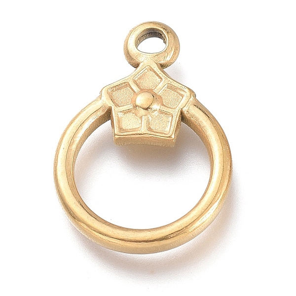 PandaHall Ion Plating(IP) 304 Stainless Steel Toggle Clasps Parts, Ring, Golden, 19x13.5x2.7mm, Hole: 1.8mm 304 Stainless Steel Ring
PandaHall Ion Plating(IP) 304 Stainless Steel Toggle Clasps Parts, Ring, Golden, 19x13.5x2.7mm, Hole: 1.8mm 304 Stainless Steel Ring