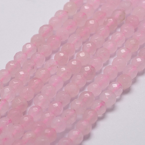 PandaHall Natural Rose Quartz Beads Strands, Faceted, Round, 4mm, Hole: 1mm, about 96pcs/strand, 14.9 inch~15.1 inch Rose Quartz Round Pink
PandaHall Natural Rose Quartz Beads Strands, Faceted, Round, 4mm, Hole: 1mm, about 96pcs/strand, 14.9 inch~15.1 inch Rose Quartz Round Pink