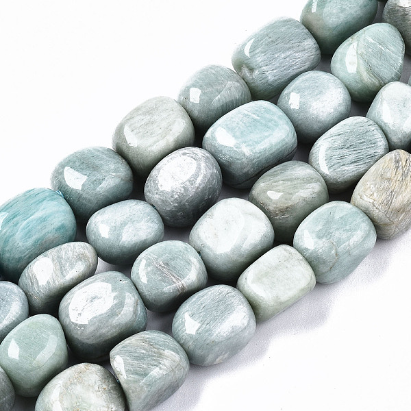 PandaHall Natural Flower Amazonite Beads Strands, Tumbled Stone, Nuggets, 12~20x10~16x10~15mm, Hole: 1mm, about 26~27pcs/strand, 15.75 inch...
PandaHall Natural Flower Amazonite Beads Strands, Tumbled Stone, Nuggets, 12~20x10~16x10~15mm, Hole: 1mm, about 26~27pcs/strand, 15.75 inch...