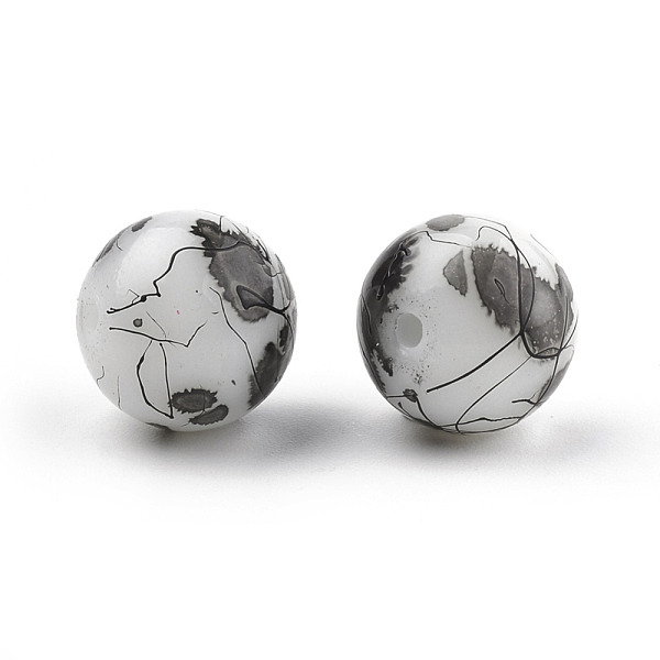 PandaHall Drawbench & Baking Painted Glass Beads Strands, Round, Black, 6mm, Hole: 1mm, about 130pcs/strand, 31.4 inch Glass Round Black
PandaHall Drawbench & Baking Painted Glass Beads Strands, Round, Black, 6mm, Hole: 1mm, about 130pcs/strand, 31.4 inch Glass Round Black