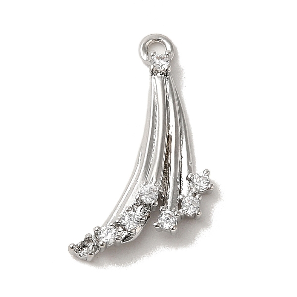 PandaHall Brass Micro Pave Cubic Zirconia Pendants, Tassel, Platinum, 21x12.5x3.5mm, Hole: 1.2mm Brass+Cubic Zirconia Others Clear
PandaHall Brass Micro Pave Cubic Zirconia Pendants, Tassel, Platinum, 21x12.5x3.5mm, Hole: 1.2mm Brass+Cubic Zirconia Others Clear