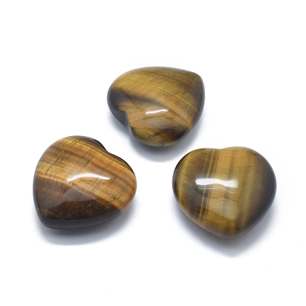 PandaHall Natural Tiger Eye Heart Love Stone, Pocket Palm Stone for Reiki Balancing, 40~41x40~41x18~19mm Tiger Eye Heart
PandaHall Natural Tiger Eye Heart Love Stone, Pocket Palm Stone for Reiki Balancing, 40~41x40~41x18~19mm Tiger Eye Heart