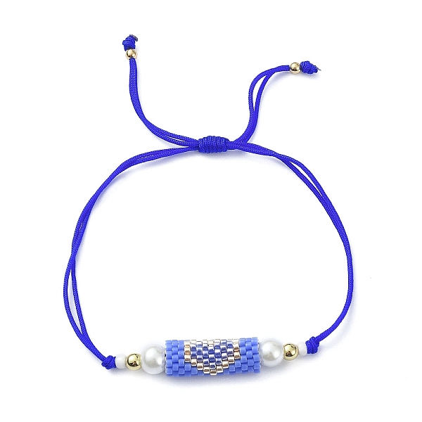 PandaHall Glass Pearl & Seed Column with Heart Link Bracelet, Adjustable Bracelet for Women, Cornflower Blue, Inner Diameter: 3/8~3-1/4 inch...
PandaHall Glass Pearl & Seed Column with Heart Link Bracelet, Adjustable Bracelet for Women, Cornflower Blue, Inner Diameter: 3/8~3-1/4 inch...