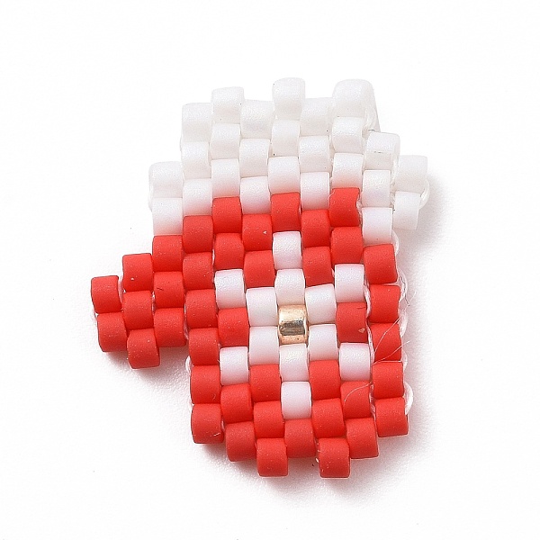 PandaHall Handmade MIYUKI Japanese Seed Loom Pattern Seed Beads, Christmas Theme Pendants, Christmas Sock Pattern, 18x14x1.7mm Glass Others
PandaHall Handmade MIYUKI Japanese Seed Loom Pattern Seed Beads, Christmas Theme Pendants, Christmas Sock Pattern, 18x14x1.7mm Glass Others