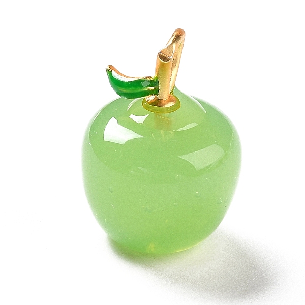 PandaHall Handmade Lampwork Pendants, with Brass Findings, Cadmium Free & Lead Free, Matte Gold Color, Apple, Light Green, 18x13mm, Hole...
PandaHall Handmade Lampwork Pendants, with Brass Findings, Cadmium Free & Lead Free, Matte Gold Color, Apple, Light Green, 18x13mm, Hole...