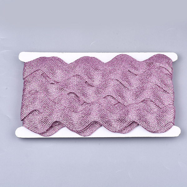 PandaHall Polyester Ribbons, Wave Shape, Flamingo, 38~40mm, 10yard/card Polyester None Pink
PandaHall Polyester Ribbons, Wave Shape, Flamingo, 38~40mm, 10yard/card Polyester None Pink