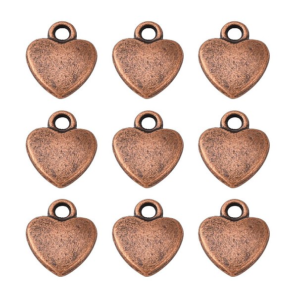 PandaHall Tibetan Style Alloy Charms, Red Copper, Lead Free and Cadmium Free, Heart, about 12mm long, 10mm wide, 2.5mm thick hole: 2mm Alloy...
PandaHall Tibetan Style Alloy Charms, Red Copper, Lead Free and Cadmium Free, Heart, about 12mm long, 10mm wide, 2.5mm thick hole: 2mm Alloy...