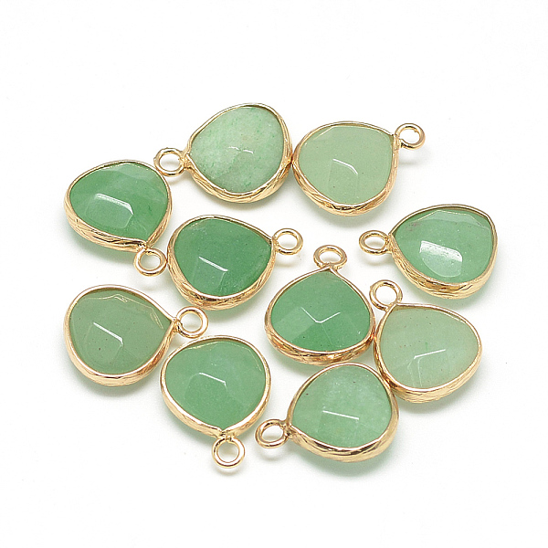 PandaHall Natural White Jade Pendants, with Nickel Free Brass Findings, Faceted, Dyed, teardrop, Golden, Medium Aquamarine, 17.5x13.5x6.5mm..., Green
PandaHall Natural White Jade Pendants, with Nickel Free Brass Findings, Faceted, Dyed, teardrop, Golden, Medium Aquamarine, 17.5x13.5x6.5mm..., Green