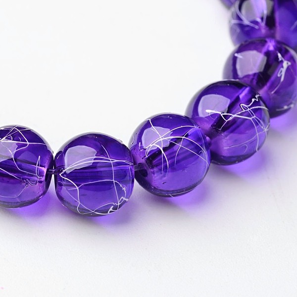 PandaHall Drawbench Transparent Glass Beads Strands, Spray Painted, Round, Purple, 8mm, Hole: 1.3~1.6mm, 31.4 inch Glass Round Purple
PandaHall Drawbench Transparent Glass Beads Strands, Spray Painted, Round, Purple, 8mm, Hole: 1.3~1.6mm, 31.4 inch Glass Round Purple