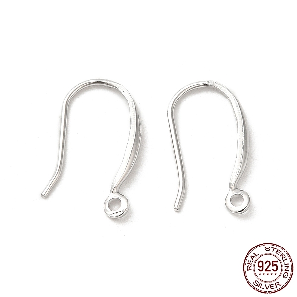 PandaHall Rhodium Plated 925 Sterling Silver Earring Hooks, Ear Wire with Loops, Real Platinum Plated, 21 Gauge, 15.5x2mm, Hole: 1.2mm, Pin...
PandaHall Rhodium Plated 925 Sterling Silver Earring Hooks, Ear Wire with Loops, Real Platinum Plated, 21 Gauge, 15.5x2mm, Hole: 1.2mm, Pin...