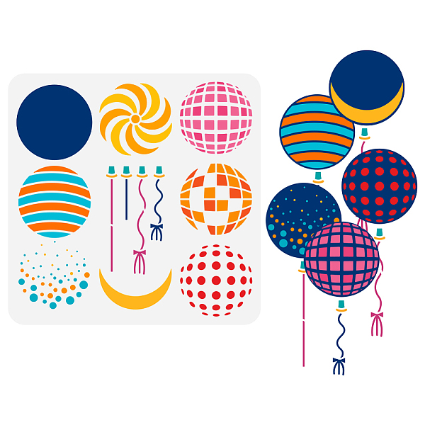 PandaHall PET Hollow Out Drawing Painting Stencils, for DIY Scrapbook, Photo Album, Round, 30x30cm Plastic Round
PandaHall PET Hollow Out Drawing Painting Stencils, for DIY Scrapbook, Photo Album, Round, 30x30cm Plastic Round