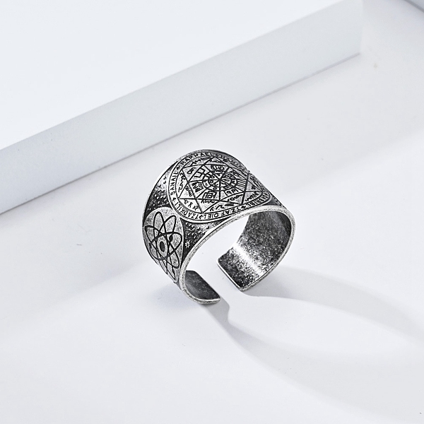PandaHall Titanium Steel Rings, Antique Silver, 10~18mm, Inner Diameter: 20mm Titanium Steel
PandaHall Titanium Steel Rings, Antique Silver, 10~18mm, Inner Diameter: 20mm Titanium Steel