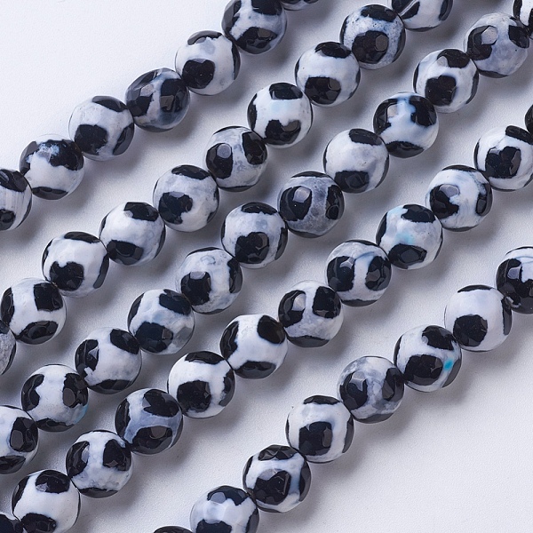 PandaHall Natural Grade A Agate Beads Strands, Dyed & Heated, Round, Faceted, Black, 6mm, Hole: 1mm, about 62pcs/strand, 14.9 inch(38cm)...
PandaHall Natural Grade A Agate Beads Strands, Dyed & Heated, Round, Faceted, Black, 6mm, Hole: 1mm, about 62pcs/strand, 14.9 inch(38cm)...