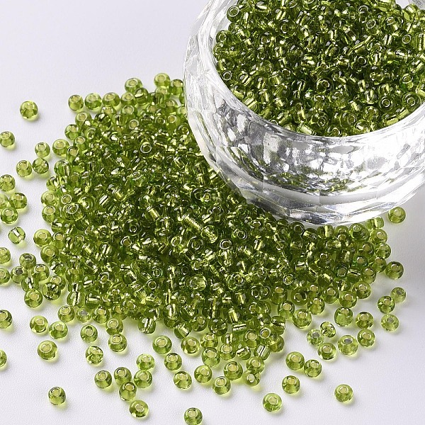 PandaHall 12/0 Glass Seed Beads, Silver Lined Round Hole, Round, Yellow Green, 12/0, 2mm, Hole: 1mm, about 3333pcs/50g, 50g/bag...
PandaHall 12/0 Glass Seed Beads, Silver Lined Round Hole, Round, Yellow Green, 12/0, 2mm, Hole: 1mm, about 3333pcs/50g, 50g/bag...