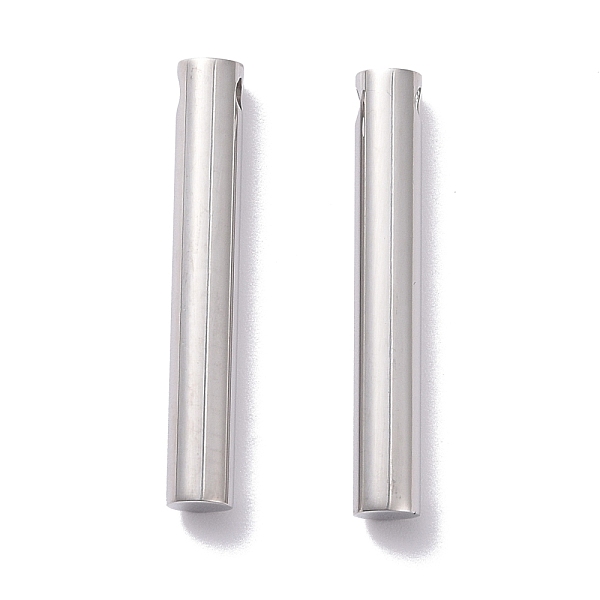 PandaHall 304 Stainless Steel Pendants, Column, Stainless Steel Color, 40x6mm, Hole: 2.7mm 304 Stainless Steel Column
PandaHall 304 Stainless Steel Pendants, Column, Stainless Steel Color, 40x6mm, Hole: 2.7mm 304 Stainless Steel Column