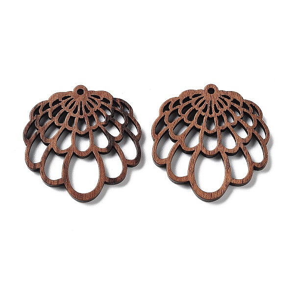 PandaHall Walnut Wood Laser Cut Pendants, Hollow Charms, Undyed, Flower, 31.8x30.5x2.5mm, Hole: 1.6mm Wood Flower Brown
PandaHall Walnut Wood Laser Cut Pendants, Hollow Charms, Undyed, Flower, 31.8x30.5x2.5mm, Hole: 1.6mm Wood Flower Brown