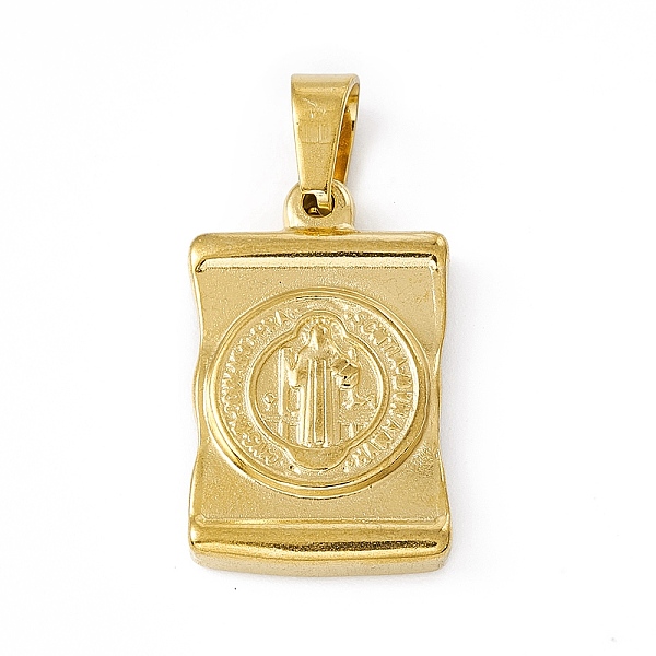 PandaHall 304 Stainless Steel Pendant, Rectangle with Jesus and Cross, Golden, 24x15x4mm, Hole: 6x5mm 304 Stainless Steel Rectangle
PandaHall 304 Stainless Steel Pendant, Rectangle with Jesus and Cross, Golden, 24x15x4mm, Hole: 6x5mm 304 Stainless Steel Rectangle