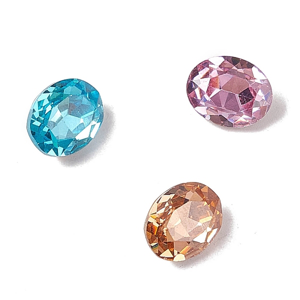 PandaHall Cubic Zirconia Cabochons, Pointed Back & Back Plated, Oval, Mixed Color, 10x8x4mm Cubic Zirconia Oval Multicolor
PandaHall Cubic Zirconia Cabochons, Pointed Back & Back Plated, Oval, Mixed Color, 10x8x4mm Cubic Zirconia Oval Multicolor