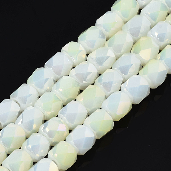 PandaHall Electroplate Glass Beads Strands, Faceted, Column, Beige, 5.5x5mm, Hole: 1.2mm, about 99pcs/strand, 21.85 inch(55.5cm) Glass..., Yellow
PandaHall Electroplate Glass Beads Strands, Faceted, Column, Beige, 5.5x5mm, Hole: 1.2mm, about 99pcs/strand, 21.85 inch(55.5cm) Glass..., Yellow
