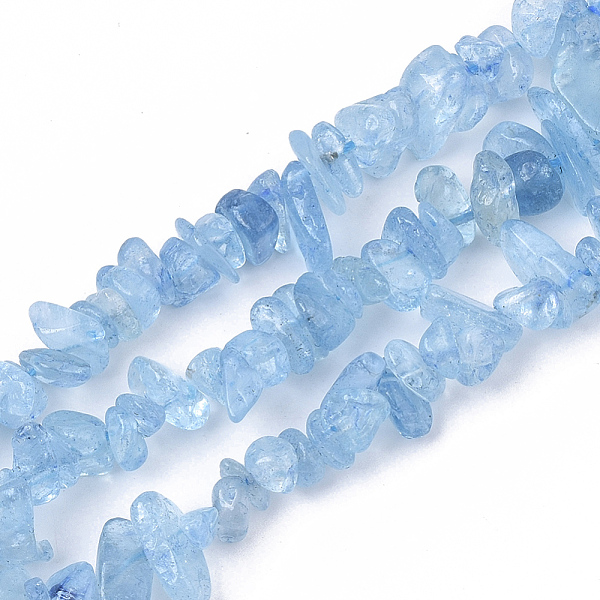 PandaHall Natural Aquamarine Beads Strands, Chip, Grade A, 5~15x5~10x2~7mm, Hole: 1mm, about 130~140 pcs/Strand, 15.75 inch(40cm) Aquamarine...
PandaHall Natural Aquamarine Beads Strands, Chip, Grade A, 5~15x5~10x2~7mm, Hole: 1mm, about 130~140 pcs/Strand, 15.75 inch(40cm) Aquamarine...