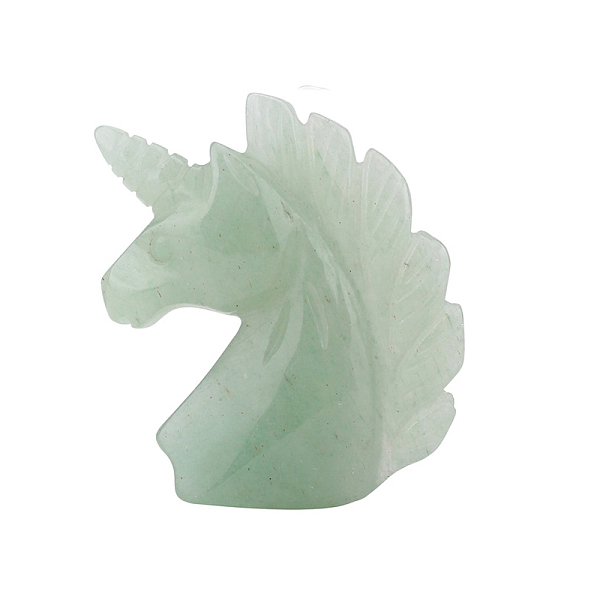PandaHall Natural Green Aventurine Unicorn Display Decorations, Figurine Home Decoration, Reiki Energy Stone for Healing, 50x55mm Green...
PandaHall Natural Green Aventurine Unicorn Display Decorations, Figurine Home Decoration, Reiki Energy Stone for Healing, 50x55mm Green...
