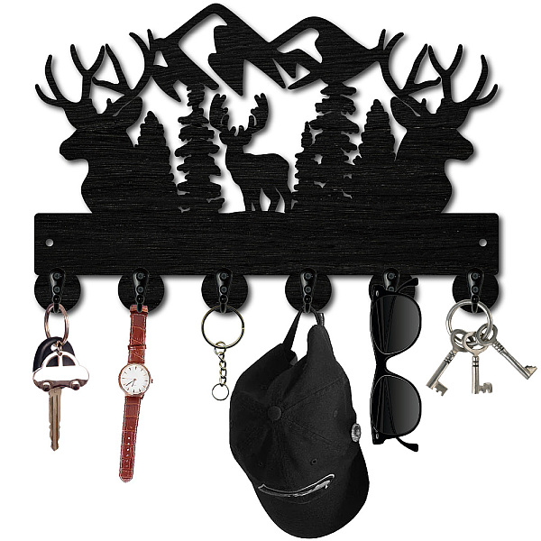 PandaHall CREATCABIN Black Forest Key Holder for Wall Key Hanger Organizer Coat Rack Deer Trees Mountain Key Hanging Holder Wooden Wall...
PandaHall CREATCABIN Black Forest Key Holder for Wall Key Hanger Organizer Coat Rack Deer Trees Mountain Key Hanging Holder Wooden Wall...