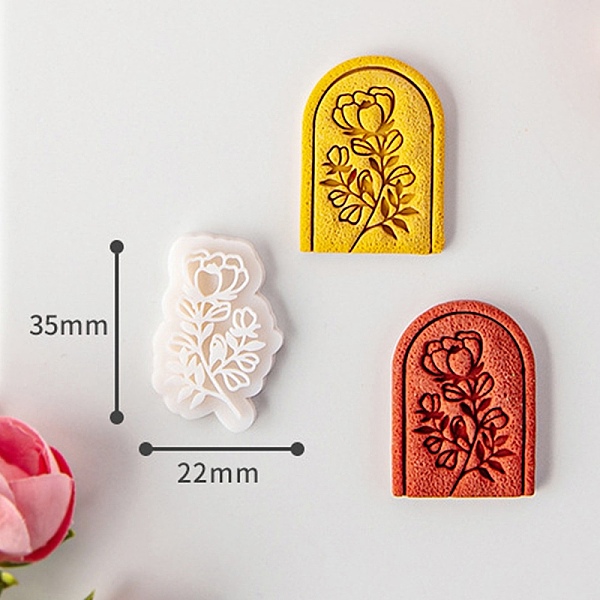 PandaHall Plastic Clay Pressed Molds Set, Clay Cutters, Clay Modeling Tools, Carnation, 3.5x2.2cm Plastic Flower White
PandaHall Plastic Clay Pressed Molds Set, Clay Cutters, Clay Modeling Tools, Carnation, 3.5x2.2cm Plastic Flower White