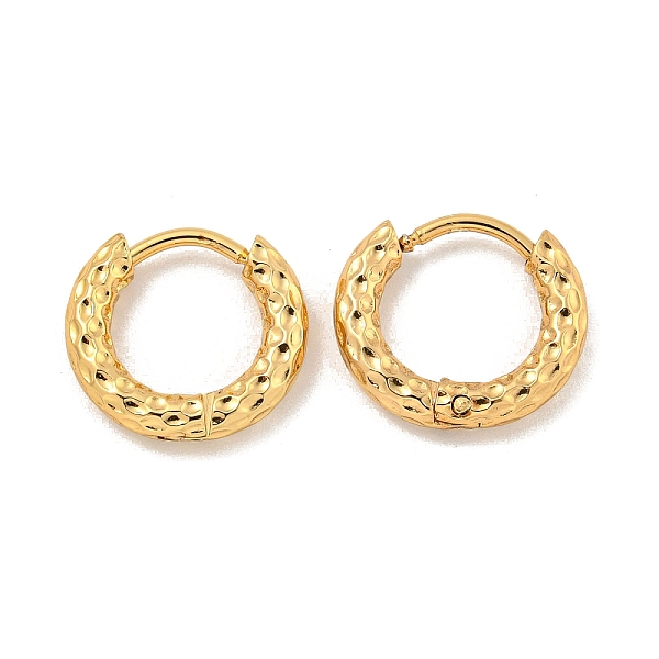 PandaHall Vacuum Plating 202 Stainless Steel Studs Earring, with 304 Stainless Steel Pins, Ring, Golden, 12x2.5mm 202 Stainless Steel
PandaHall Vacuum Plating 202 Stainless Steel Studs Earring, with 304 Stainless Steel Pins, Ring, Golden, 12x2.5mm 202 Stainless Steel