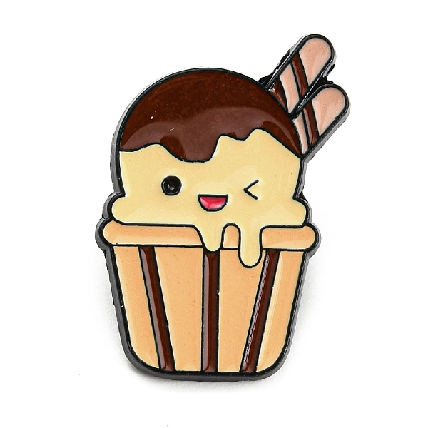 PandaHall Food Theme Enamel Pins, Black Alloy Badge for Backpack Clothes, Ice Cream, 30x21x2mm Alloy+Enamel Ice Cream
PandaHall Food Theme Enamel Pins, Black Alloy Badge for Backpack Clothes, Ice Cream, 30x21x2mm Alloy+Enamel Ice Cream