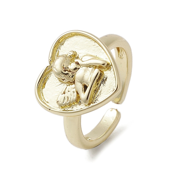 PandaHall Brass Adjustable Open Rings, Angel & Fairy, Inner Diameter: 16.2mm Brass Angel & Fairy
PandaHall Brass Adjustable Open Rings, Angel & Fairy, Inner Diameter: 16.2mm Brass Angel & Fairy