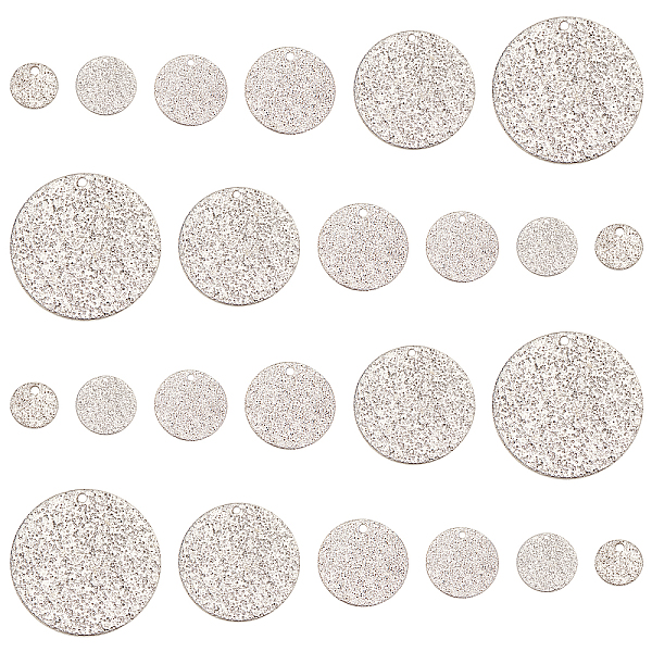 PandaHall 60Pcs 6 Style 304 Stainless Steel Textured Pendants, Flat Round, Stainless Steel Color, 10pcs/style 304 Stainless Steel Flat...
PandaHall 60Pcs 6 Style 304 Stainless Steel Textured Pendants, Flat Round, Stainless Steel Color, 10pcs/style 304 Stainless Steel Flat...
