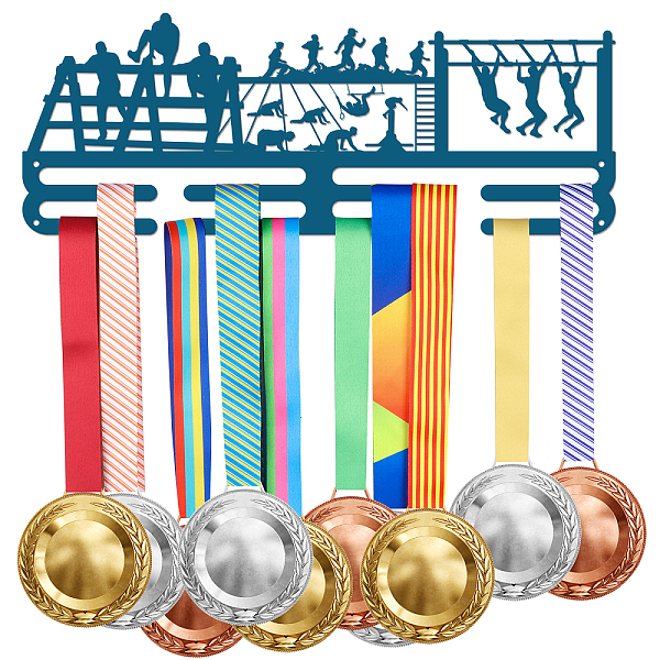 PandaHall SUPERDANT Obstacle Course Medal Holder Sports Medals Display Steel Cyan Iron Wall Mounted Hooks for 40+ Hanging Medal Rack Display...
PandaHall SUPERDANT Obstacle Course Medal Holder Sports Medals Display Steel Cyan Iron Wall Mounted Hooks for 40+ Hanging Medal Rack Display...