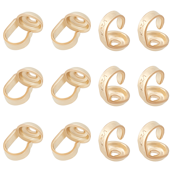 PandaHall BENECREAT 12Pcs Brass Bead Tips, Calotte Ends, Clamshell Knot Cover, Real 14K Gold Filled, 4.5x3mm, Hole: 0.9mm, Inner Diameter...
PandaHall BENECREAT 12Pcs Brass Bead Tips, Calotte Ends, Clamshell Knot Cover, Real 14K Gold Filled, 4.5x3mm, Hole: 0.9mm, Inner Diameter...