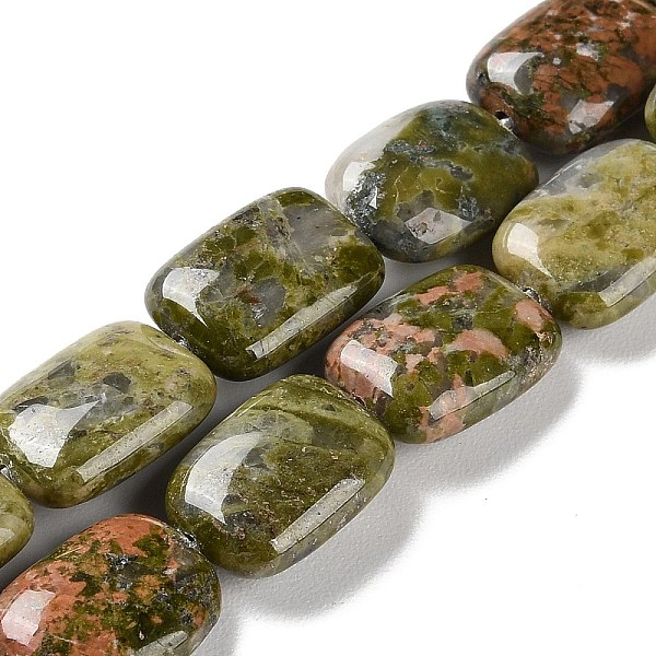 PandaHall Natural Unakite Beads Strands, Rectangle, 14~15x10~11x5~5.5mm, Hole: 1~1.2mm, about 28pcs/strand, 16.02 inch(40.7cm) Unakite...
PandaHall Natural Unakite Beads Strands, Rectangle, 14~15x10~11x5~5.5mm, Hole: 1~1.2mm, about 28pcs/strand, 16.02 inch(40.7cm) Unakite...