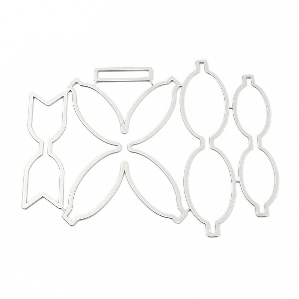 PandaHall Carbon Steel Cutting Dies Stencils, for DIY Scrapbooking/Photo Album, Decorative Embossing DIY Paper Card, Matte Platinum Color...
PandaHall Carbon Steel Cutting Dies Stencils, for DIY Scrapbooking/Photo Album, Decorative Embossing DIY Paper Card, Matte Platinum Color...