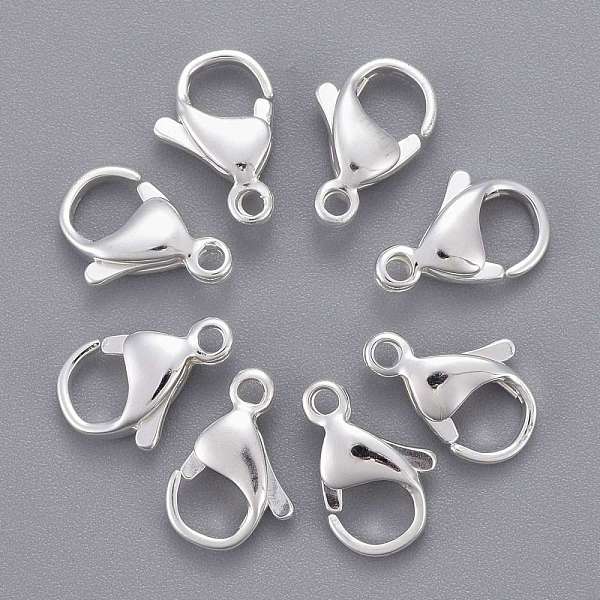 PandaHall 304 Stainless Steel Lobster Claw Clasps, Parrot Trigger Clasps, Silver Color Plated, 13x8x4mm, Hole: 1.2mm 304 Stainless Steel...
PandaHall 304 Stainless Steel Lobster Claw Clasps, Parrot Trigger Clasps, Silver Color Plated, 13x8x4mm, Hole: 1.2mm 304 Stainless Steel...