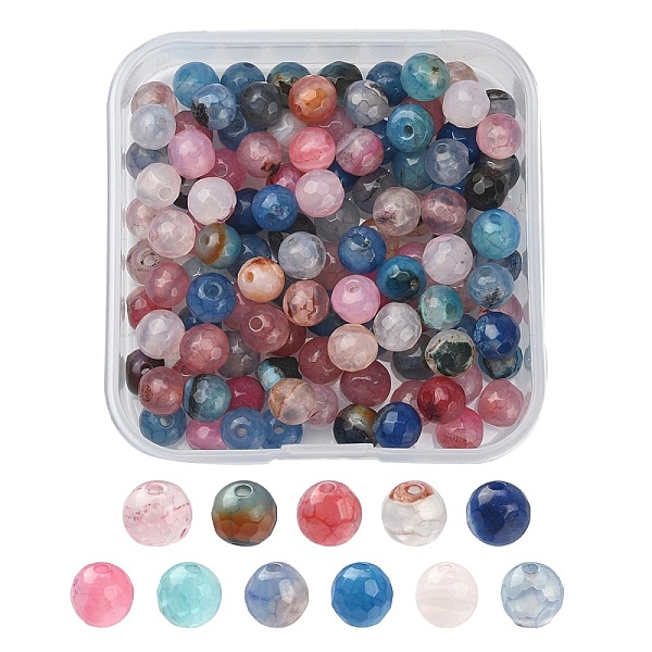 PandaHall 130Pcs Dyed Natural Multi-Color Agate Beads Strands, Faceted Round, More Size Available, Mixed Color, 6mm, Hole: 1mm Multi-Color..., Multicolor
PandaHall 130Pcs Dyed Natural Multi-Color Agate Beads Strands, Faceted Round, More Size Available, Mixed Color, 6mm, Hole: 1mm Multi-Color..., Multicolor